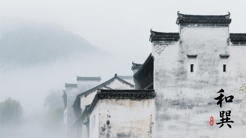檐影横斜